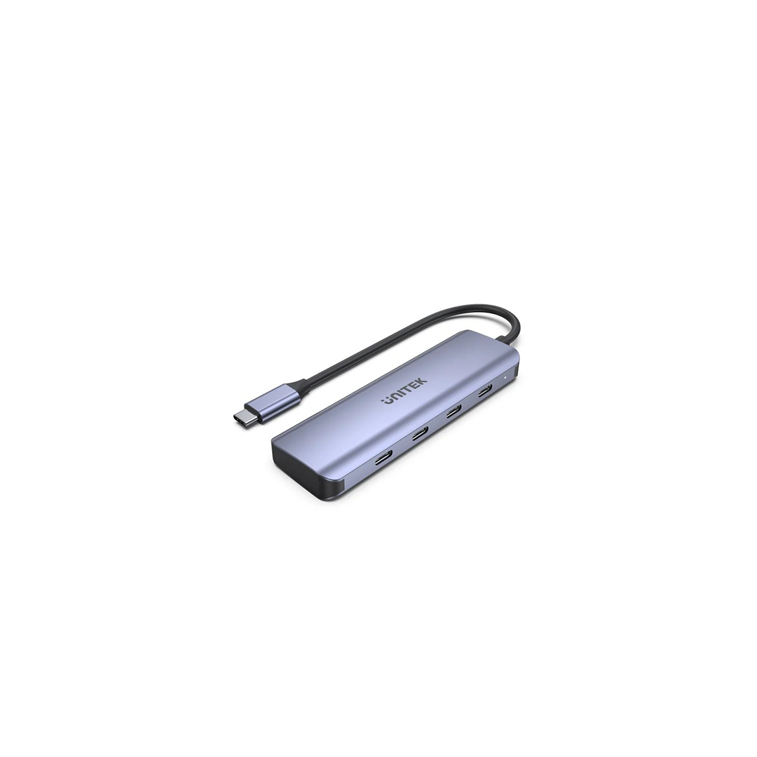 موزع Unitek H1107K uHUB Q4 Next بأربعة منافذ USB-C موزع Unitek H1107K uHUB Q4 Next بأربعة منافذ USB-C